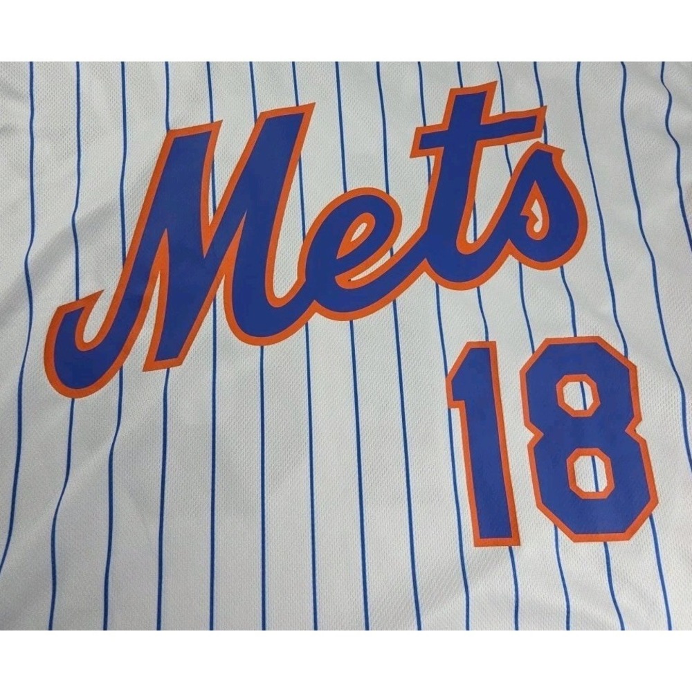 Darryl Strawberry #18 New York Mets SGA‎ Jersey Size LARGE